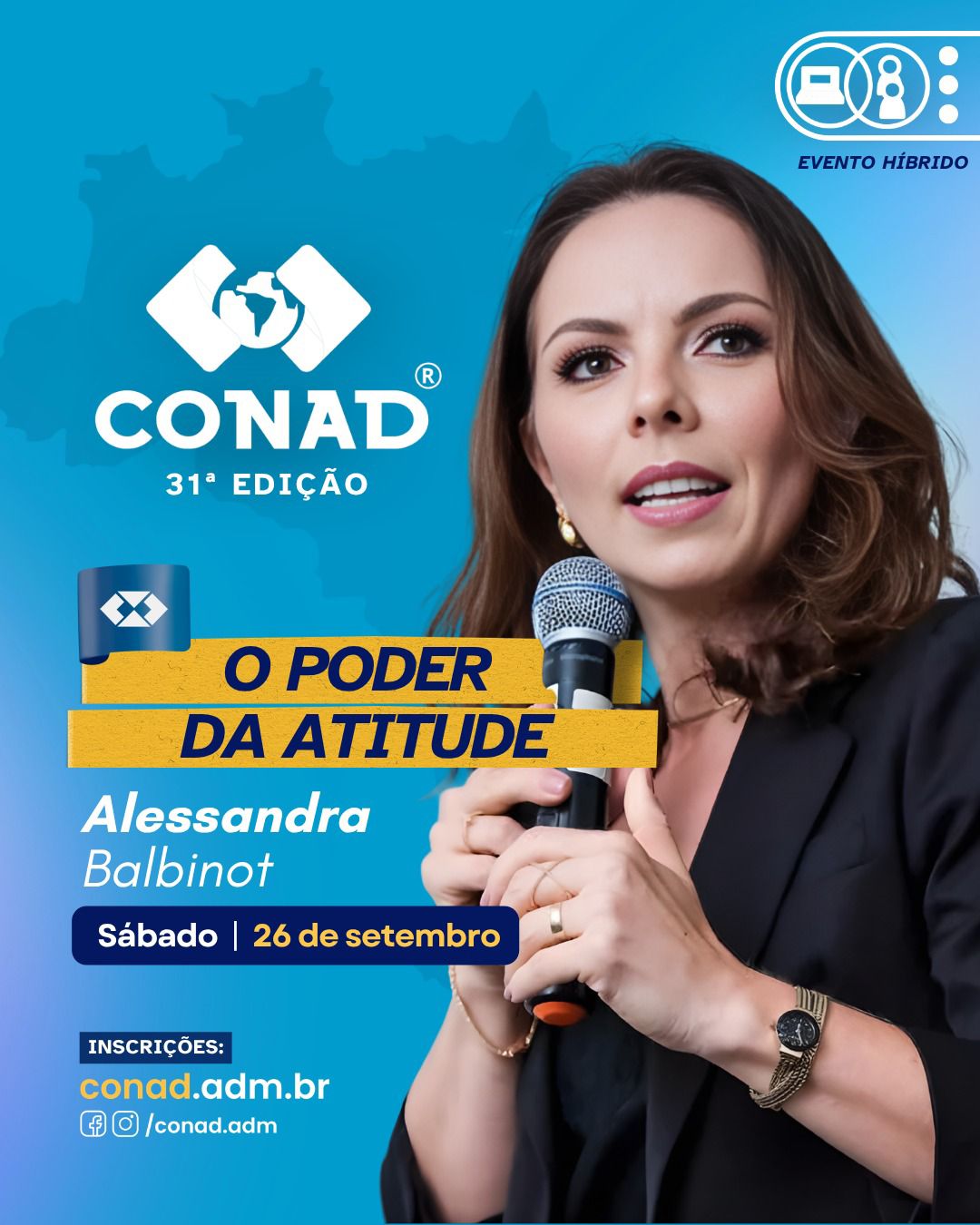 Palestra Magna CONAD 2026: Atitude não é só comportamento. É decisão