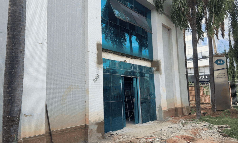 Presidente do CRAGO faz visita a obra da nova sede do Conselho