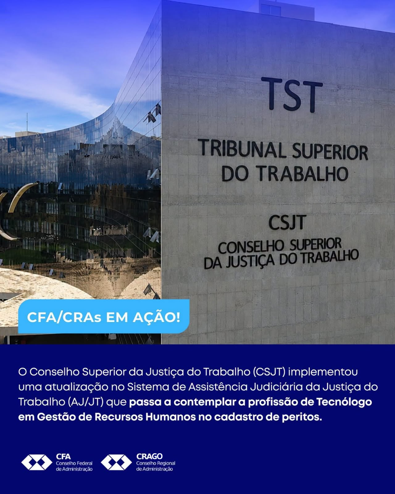 Vitória para a Administração!